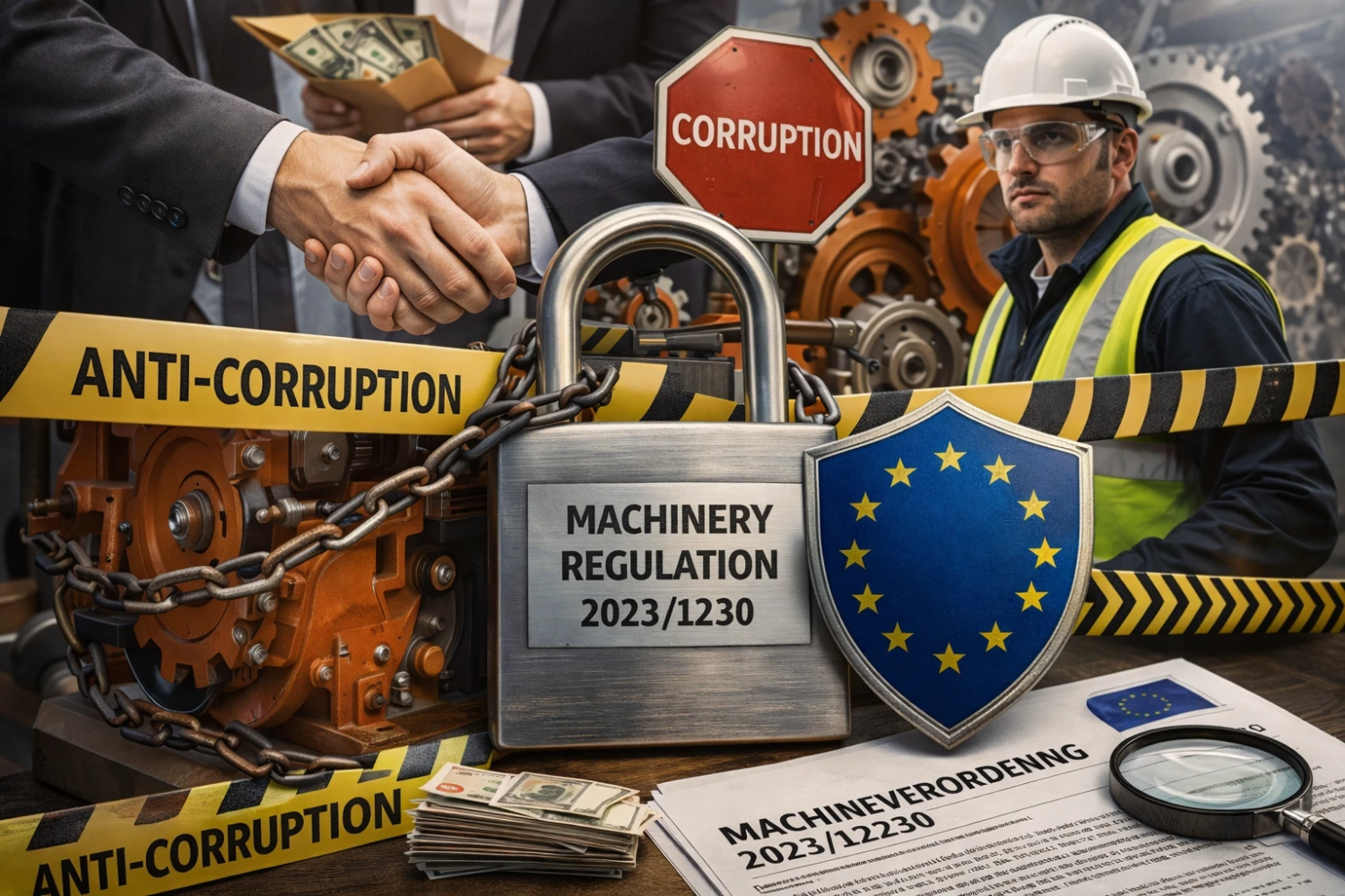 Bescherming tegen corruptie volgens de machineverordening 2023/1230