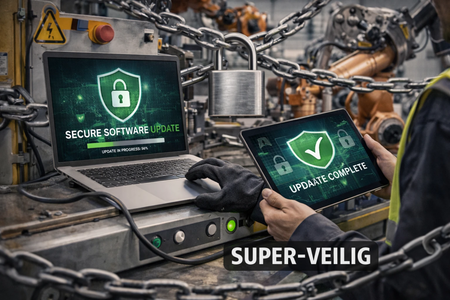 Ook software-updates en aanpassingen moeten superveilig zijn