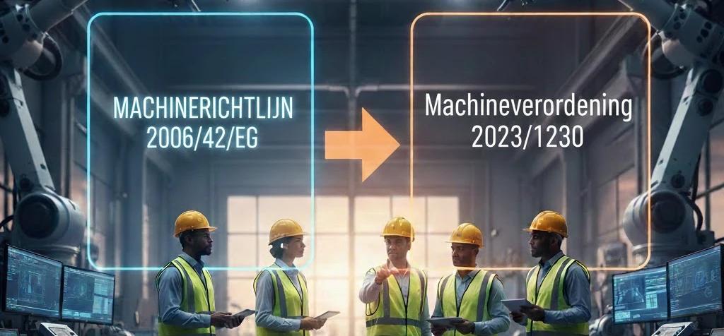 Verschillen tussen de Machinerichtlijn 2006/42/EG en de Machineverordening 2023/1230