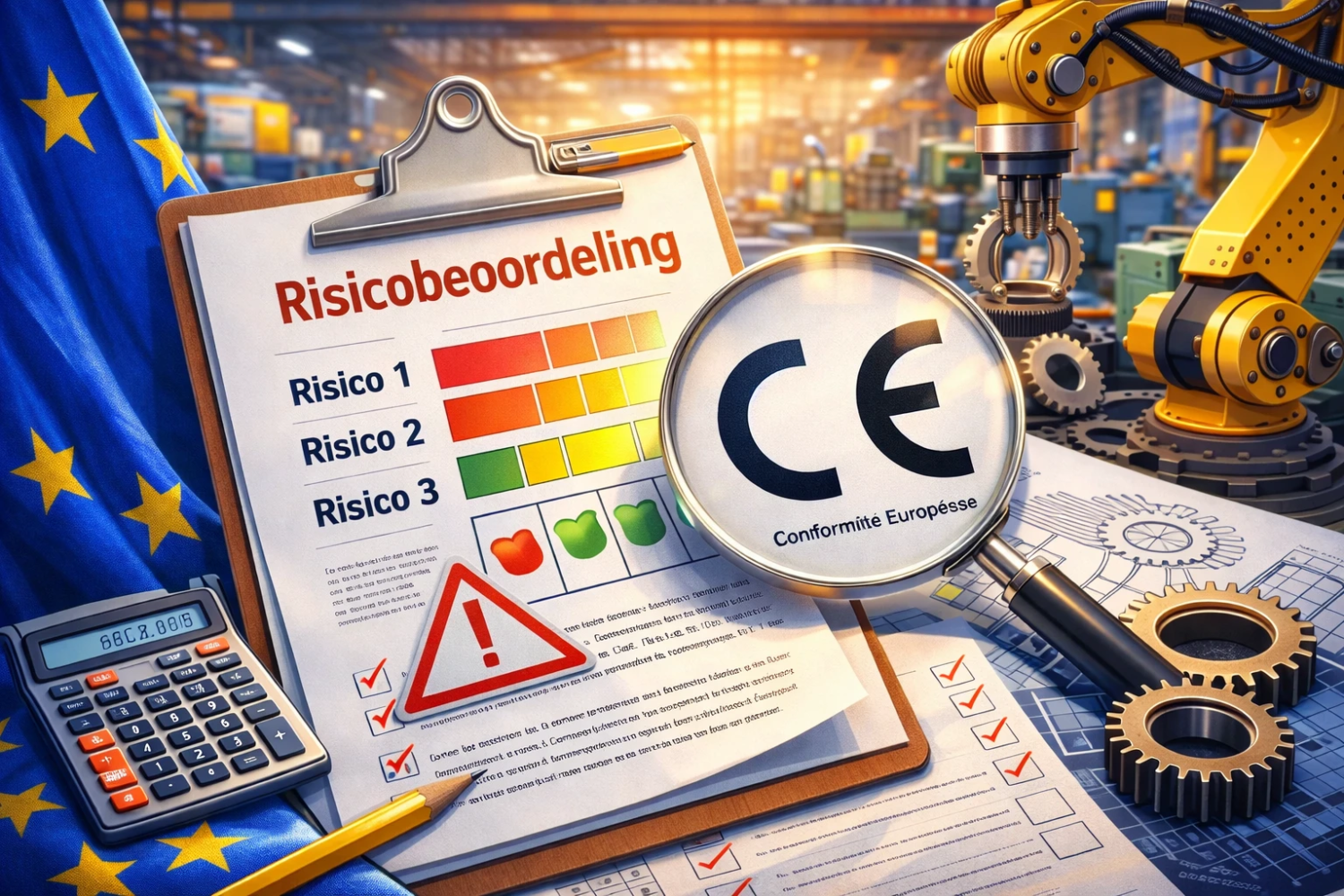 Wat heeft risicobeoordeling te maken met CE-markering?