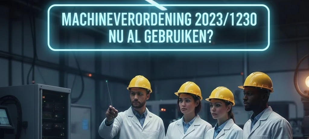 Welke delen van de machineverordening 2023/1230 zijn nu al te gebruiken?