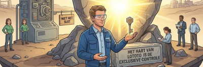 Het hart van LOTOTO is niet het slot, maar de exclusieve controle.