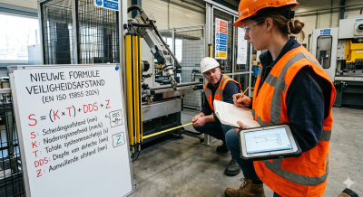 Nieuwe formule voor het bepalen van de veiligheidsafstand bij lichtschermen