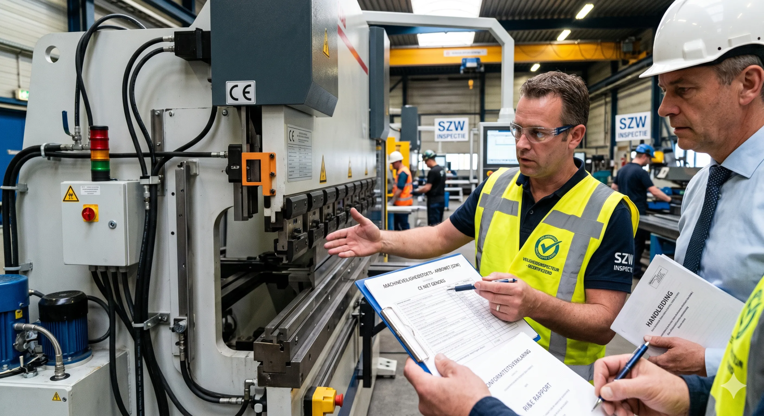Veiligheid van nieuw aangeschafte machines: niet blind op CE vertrouwen