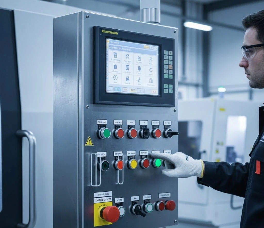 Waar moeten de bedieningsorganen op een bedieningspaneel aan voldoen?